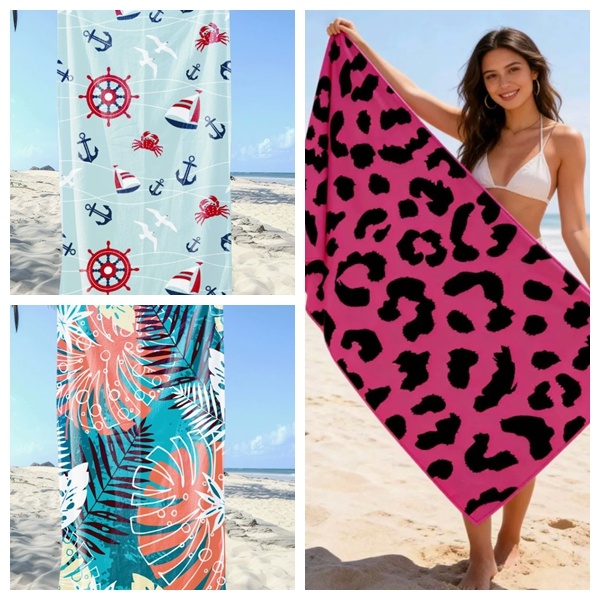 microfiber sand free beach towels
