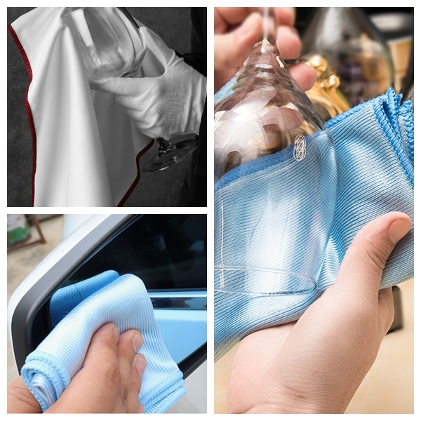 microfiber glass polishing cloth
