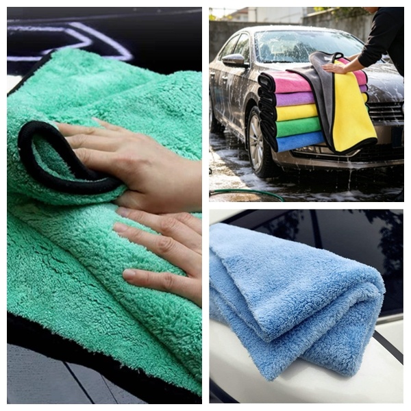 Premium Microfiber Coral Fleece Auto Detailing Towels