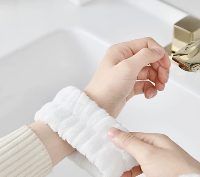 Microfiber Wristbands for Washing Face