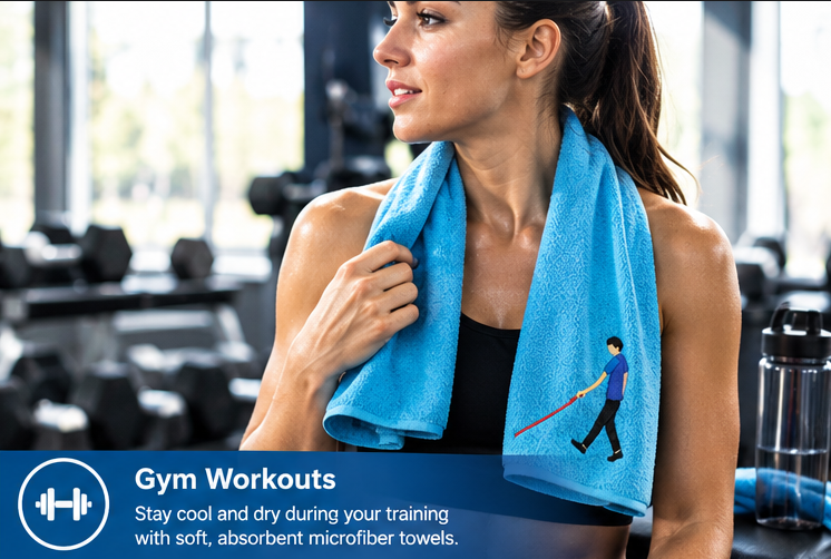 gym workouts towels