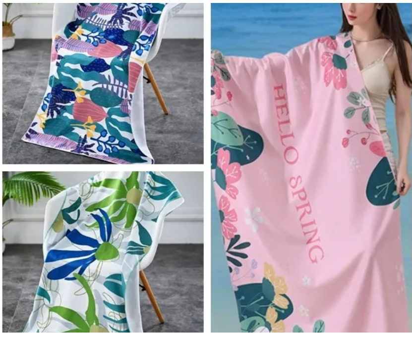 Premium Custom Printed Microfiber Beach Towels: Bring Your Designs to Life