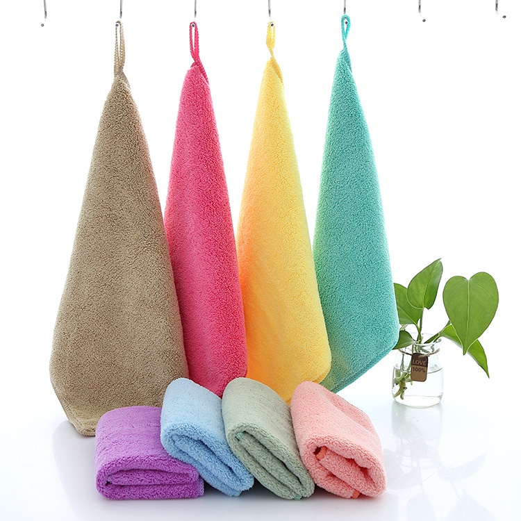 microfiber coral fleece clean cloth