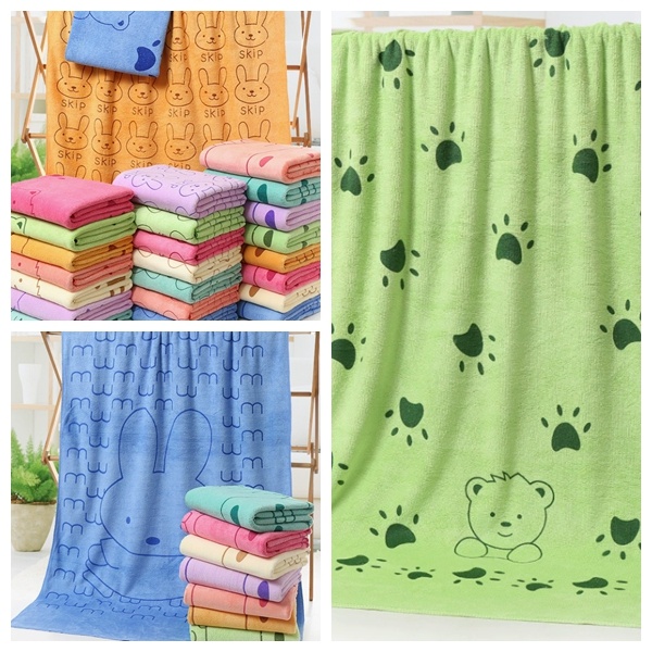 microfiber printed bath towels manufacturer
