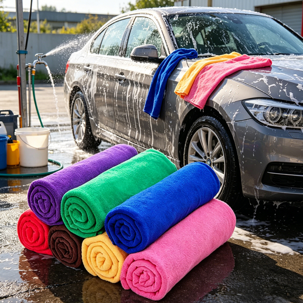 microfiber car cleaning towels