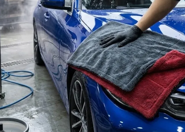  1200GSM Professional Twisted Loop Drying Towel - Scratch-Free Auto Detailing
