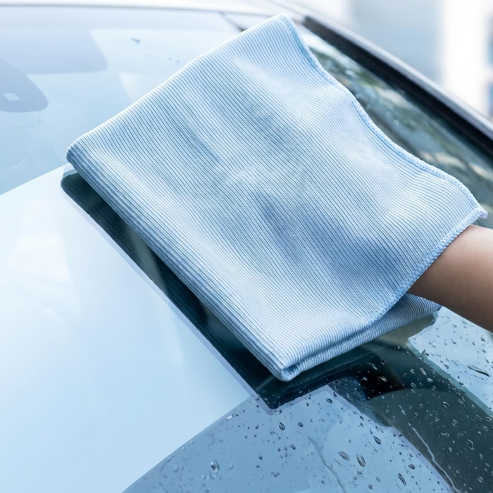 Microfiber Glass Cleaning Towels for Car Windows and Mirrors