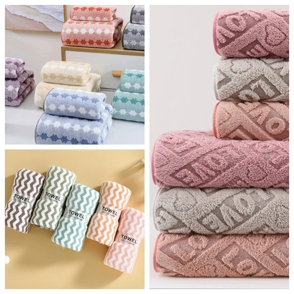 microfiber jacquard bath towels 