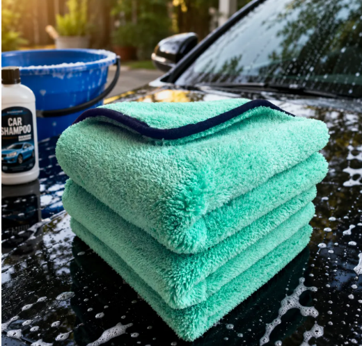 1200GSM Premium Plush Microfiber Car Drying Towels