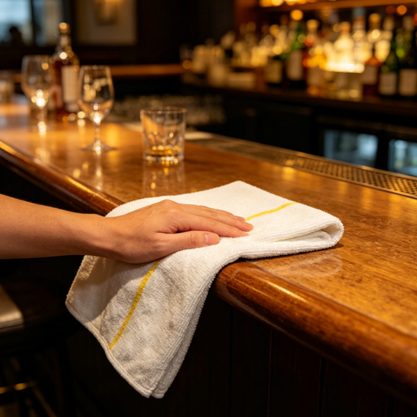 microfiber bar mop towels