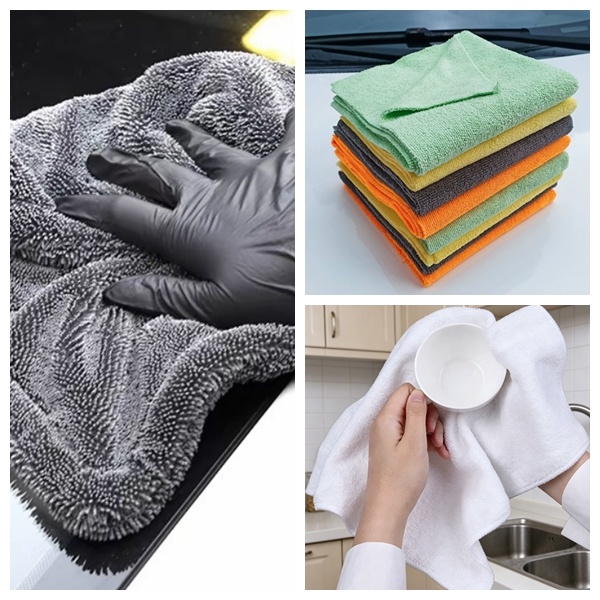 microfiber cleaning towels