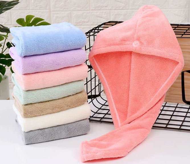 microfiber hair warp towels