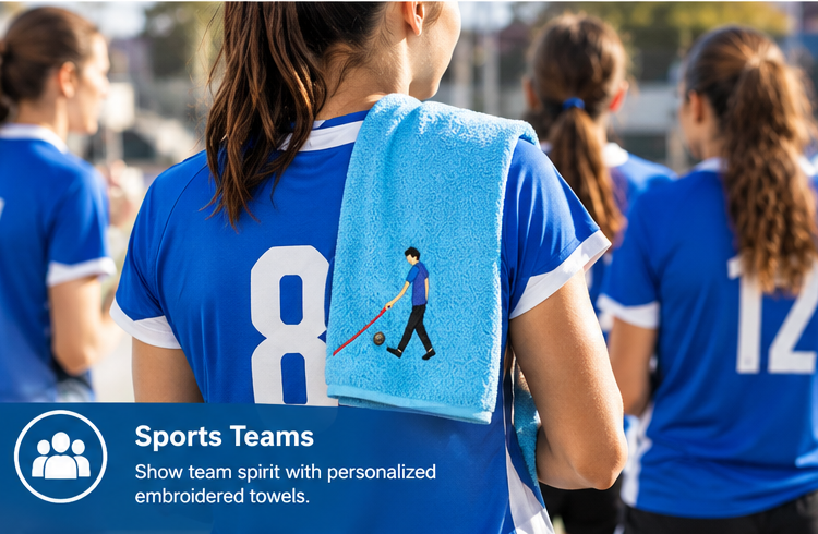 sports teams towels