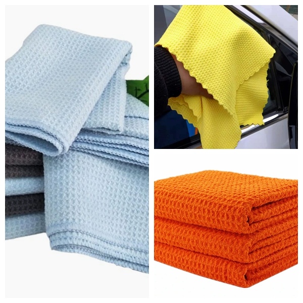 Microfiber Waffle Weave Drying Towels