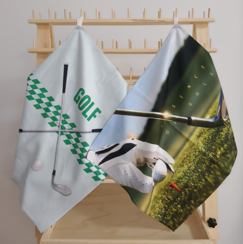microfiber waffle weave golf towels