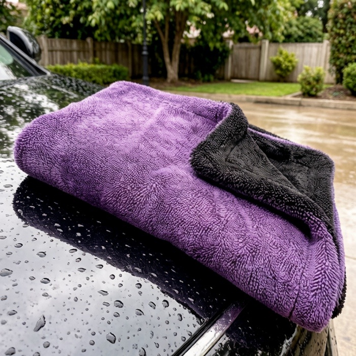 ENA Textiles 1400GSM Premium Twisted Loop Microfiber Towel